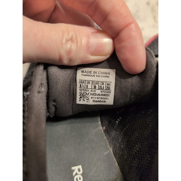 Reebok Zprint Cross Trainers Black/Pink/White Women's Size 8.5 - Picture 6 of 10